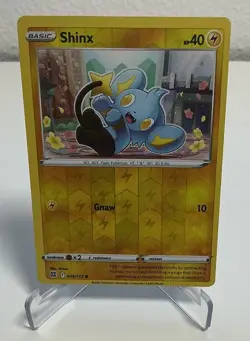 Pokemon TCG Shinx Sword & Shield: Brilliant Stars 049/172 Reverse Holo Common - Image 1