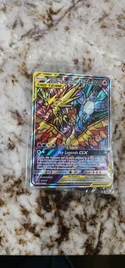 Pokemon Moltres Zapdos Articuno Tag Team GX SM210 TCG Promo Sealed! - Image 1