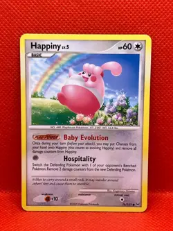 Pokemon Tcg Happiny 76/127 Platinum Non Holo - Image 1
