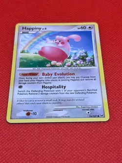 Pokemon Tcg Happiny 76/127 Platinum Non Holo - Image 2