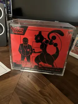 Pokemon Center ETB Destined Rivals Sealed With Acrylic Case - Image 3