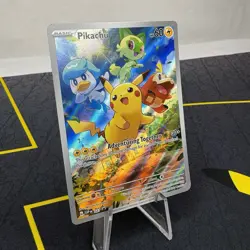 Pikachu SVP 027 Scarlet & Violet Black Star Promo ETB Pokemon TCG - Image 3