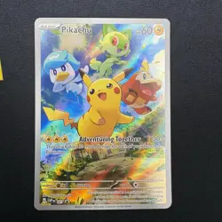 Pikachu SVP 027 Scarlet & Violet Black Star Promo ETB Pokemon TCG - Image 4