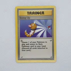 Pokemon TCG Base Set Scoop Up 78/102 Trainer Rare - Image 1