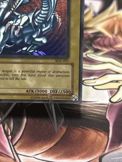 Yu-Gi-Oh! TCG Blue-Eyes White Dragon SDK-001 Ultra Rare Unlimited MP - Image 4