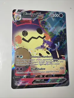 Mimikyu VMAX TG17/TG30 Ultra Rare Trainer Gallery Card SWSH Brilliant Stars MINT - Image 1
