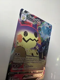 Mimikyu VMAX TG17/TG30 Ultra Rare Trainer Gallery Card SWSH Brilliant Stars MINT - Image 3