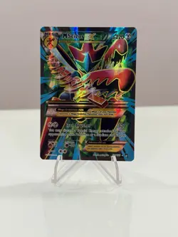 Pokemon TCG Mega-Scizor-EX Holo Full Art Ultra Rare Card Breakpoint 120/122 NM - Image 1
