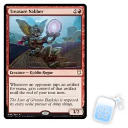 TREASURE NABBER Commander 2018 Magic MTG MINT CARD - Image 1