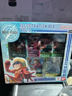 BRAND NEW-Bandai One Piece Trading Card Game: Illustration Box Volume 3-IN HAND - Image 1
