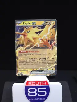 Zapdos ex 145/165 Scarlet & Violet 151 MEW Ultra Rare Holo Pokemon Card - Image 1