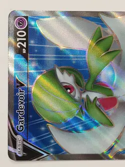 ULTRA RARE HOLO Gardevoir V 070/073 NM / M FULL ART Champions Path Pokemon Card - Image 2