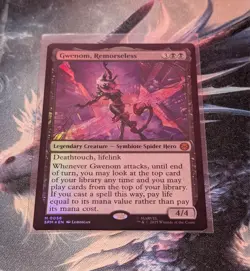 M.T.G. Marvel's Spider-Man Gwenom, Remorseless Foil M/NM - Image 1