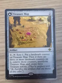 MTG Treasure Map- The Lost Caverns of Ixalan - MTG NM - Image 1