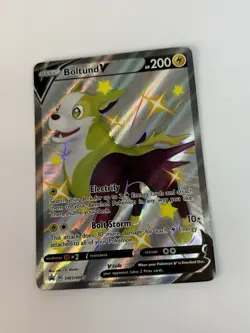 Pokemon Boltund V SWSH085 Sword & Shield Black Star Promo Holo - Image 1