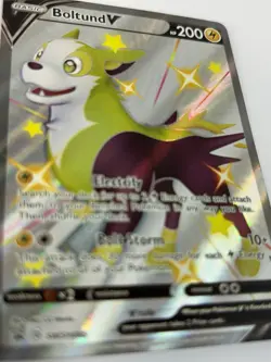 Pokemon Boltund V SWSH085 Sword & Shield Black Star Promo Holo - Image 2