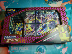 Pokemon TCG: Crown Zenith Premium Playmat Collection-Morpeko V‑UNION - Image 1