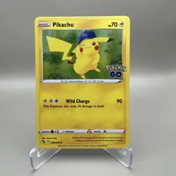 Pikachu 028/078 Holo Rare - Pokemon GO 2022 Pokemon TCG - Image 1