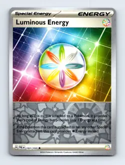 #191 2023 Paldea Evolved Luminous Energy Reverse Holo - Image 1