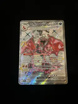 Pokemon TCG Charizard EX 074 Paldean Fates Black Star Promo NM - Image 3