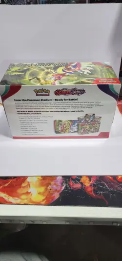Pokemon TCG Scarlet and Violet Build and Battle Stadium sealed 12 packs New - Image 3