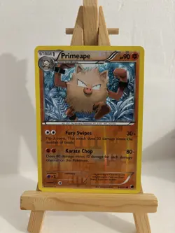 Primeape Plasma Freeze Pokemon TCG 60/116 Black & White Reverse LP - Image 1