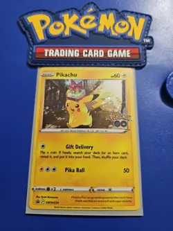 Pokemon TCG Pikachu SWSH Black Star Promos SWSH234 Holo Promo - Image 1