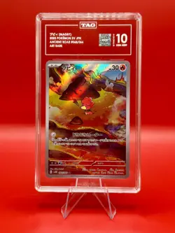 2023 Pokemon MAGBY 068/066 Ancient Roar - sv4K Art Rare Holo | Japanese TAG 10 - Image 1
