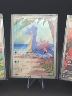 Pokemon Destined Rivals Secret Rare Bundle Lapras/Houndoom/Shaymin pack fresh - Image 2