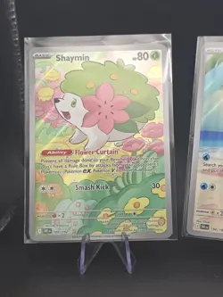 Pokemon Destined Rivals Secret Rare Bundle Lapras/Houndoom/Shaymin pack fresh - Image 3
