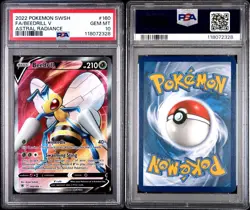 BEEDRILL V Astral Radiance Holo Rare #160 PSA 10 Gem Mint Pokemon - Image 1