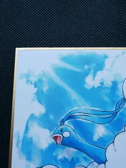 Altaria Pokemon Shikishi Art Japanese No.7 Very Rare Bandai From Japan F/S - Image 2