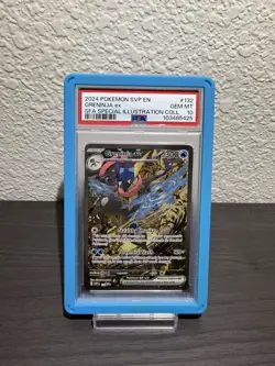 2024 POKEMON SVP EN-SV BLACK STAR PROMO #132 GRENINJA EX PSA 10 - Image 1