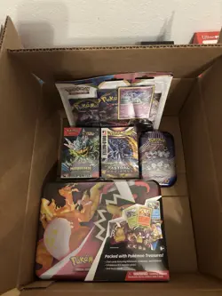Pokemon TCG Sealed Lot (18 Booster Packs SWSH & SV Sets) - Image 1