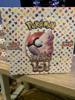 Lot of 4 Pokemon Japanese 151 Booster Box Sv2a Factory Sealed - Image 1