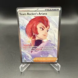 Pokemon Card - S&V: Destined Rivals 237/182 - TEAM ROCKET'S ARIANA (special) - Image 1