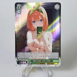 5×The Quintessential Quintuplets Doujin Card Mirror Series Goddess Waifu Custom - Image 2