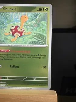 SHUCKLE - 11/132 Mega Evolution NM - Reverse Holo Uncommon - Pokemon TCG Card - Image 3
