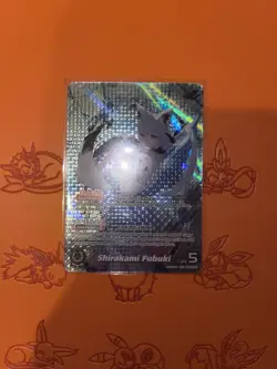 Shirakami Fubuki OUR hBP02-001 Hololive CARD GAME ENGLISH Quintet Spectrum - Image 1