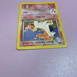 Blaine's Rapidash 33/132 Uncommon Gym Challenge Pokemon Card TCG - Image 4