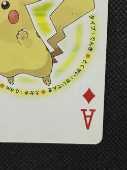 Pokemon Pikachu Ace of Diamonds Pearl Playing Card Palkia Back Poker Nintendo - Image 4