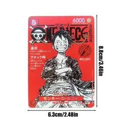 ONE PIECE vol.20 w/ Luffy promo card ST21-014 & booklet 2025 TCG NM - Image 2