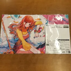 One Piece Nami Zeus Playmat Bandai Card Fest 2024-25 TCG 24x14 No Card - Image 1