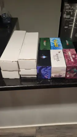 6K Card Magic the Gathering Collection, Boxes and Extras Included - Image 1