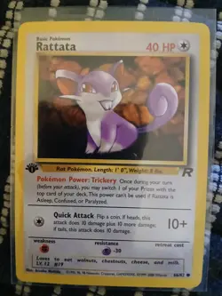 Vintage 2000 Pokemon 1st Edition Team Rocket - Pick Your Card - Image 1