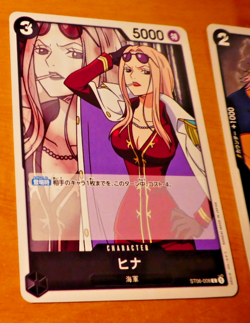 ONE PIECE JAPANESE CARD PROMO GAME CARTE ST06-008 ST MINT - Image 1