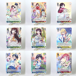 9×Rent-A-Girlfriend Doujin Card Goddess Stroy Waifu Custom Holo Foil Textured - Image 1