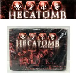 Hecatomb Trading Card Game Premiere Starter Deck 40 Random Cards - New & Sealed - Image 1