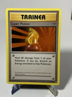 4 Card Lot Super Potion Trainer Card Pokemon 2016 XY Evolutions - Image 2