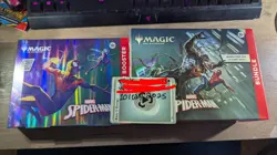 MTG Spiderman Bundle Spider-Man and MTG Spiderman Collector Booster Omega Pack - Image 1